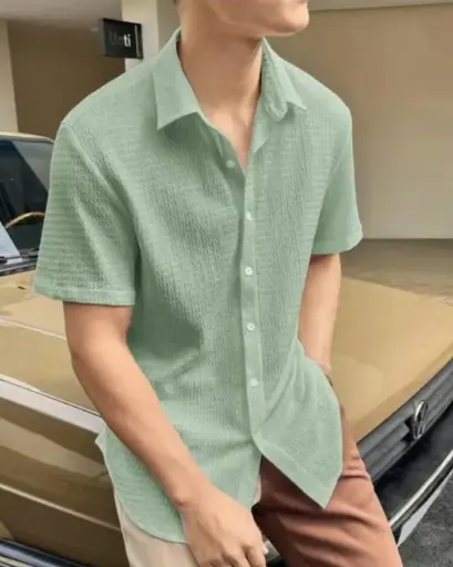 Men's regular shirt
