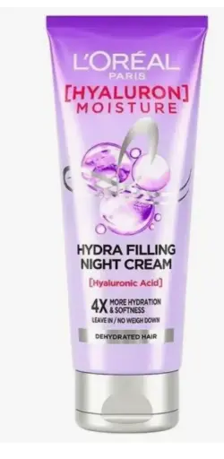 L'Oreal Paris Hyaluron Moisture Hydra Filling Night Hair Cream 180 ml